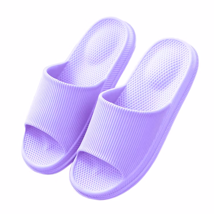 Schokabsorberende pantoffels (paars)