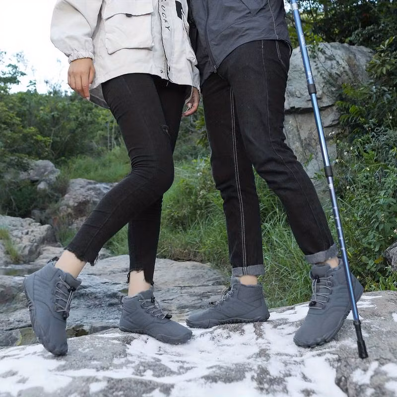 Barefoot schoenen grijs (herfst/winter)