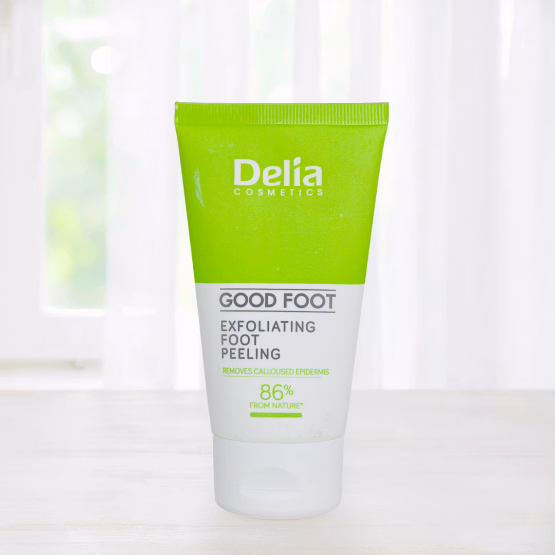 Exfoliërende voetpeeling