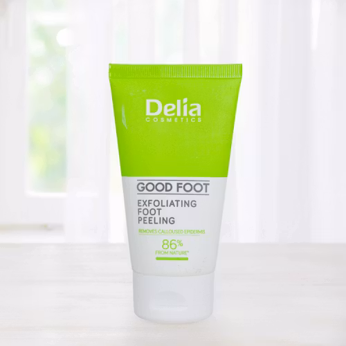 Exfoliërende voetpeeling