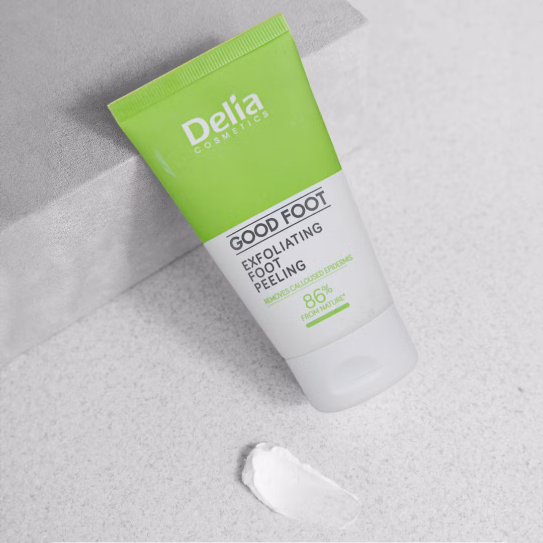 Exfoliërende voetpeeling