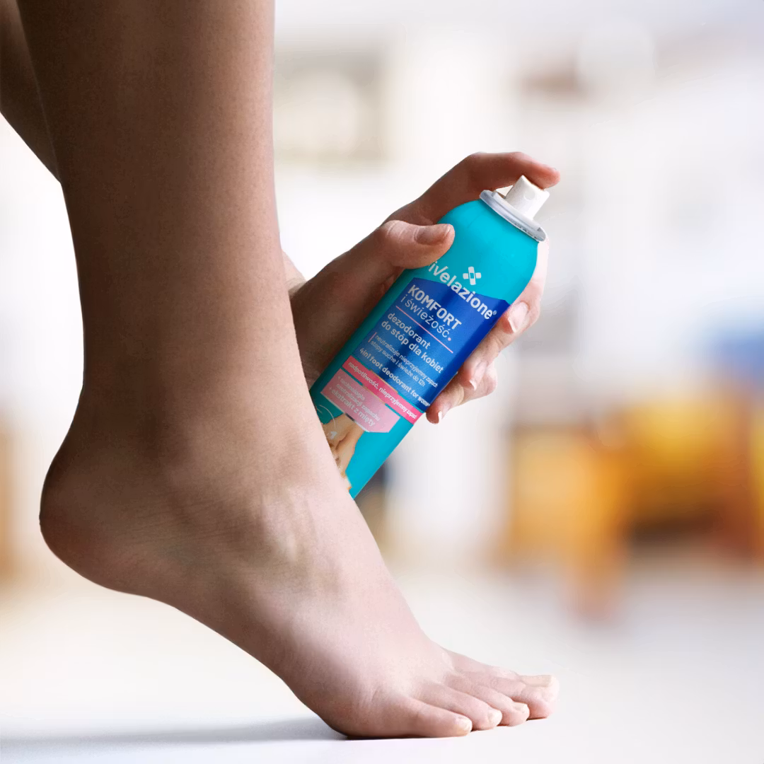 Fotdeodorant för kvinnor