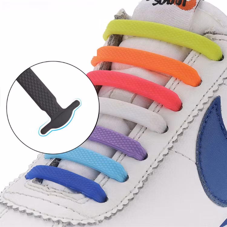 Skosnören gummiband