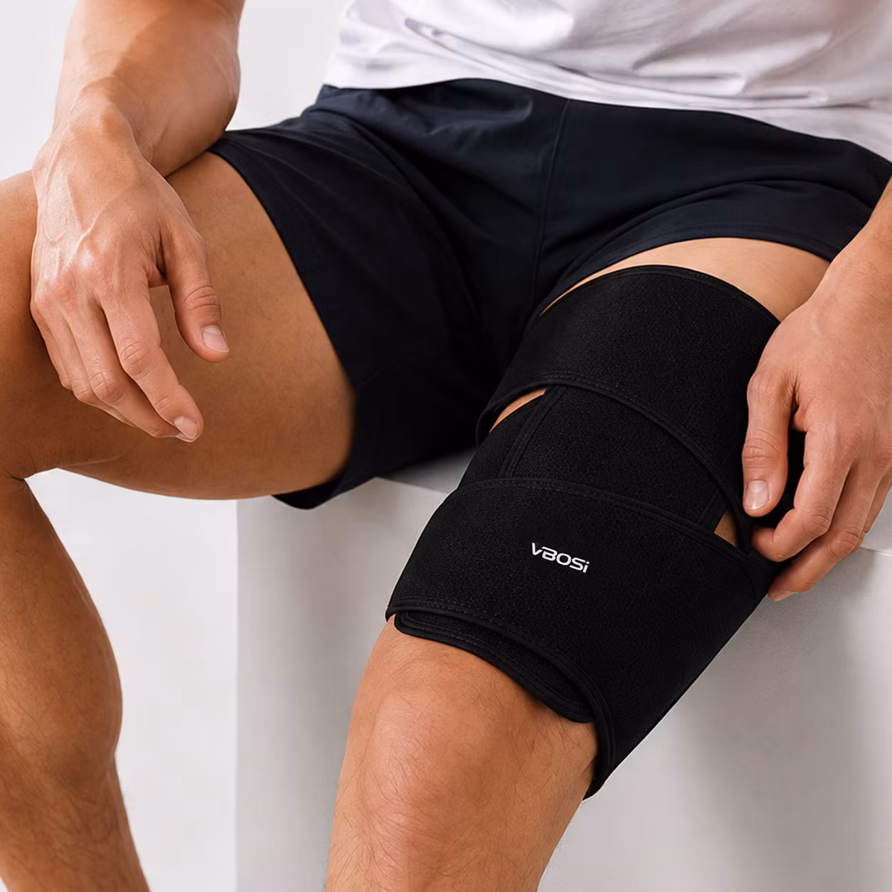 Compressie dijbeenbrace