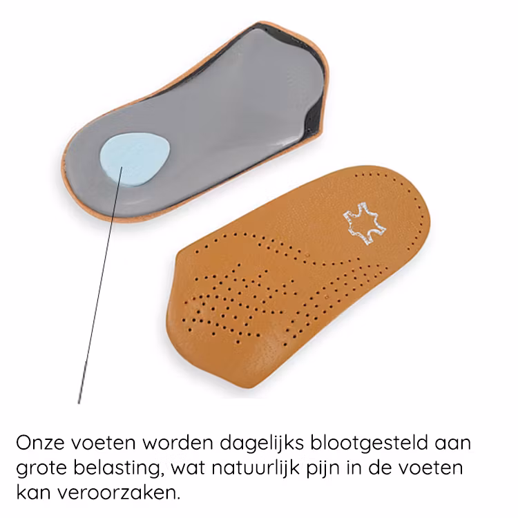 Inlegzool met voetholteondersteuning