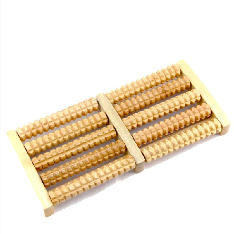 Voetmassage hout (roller)