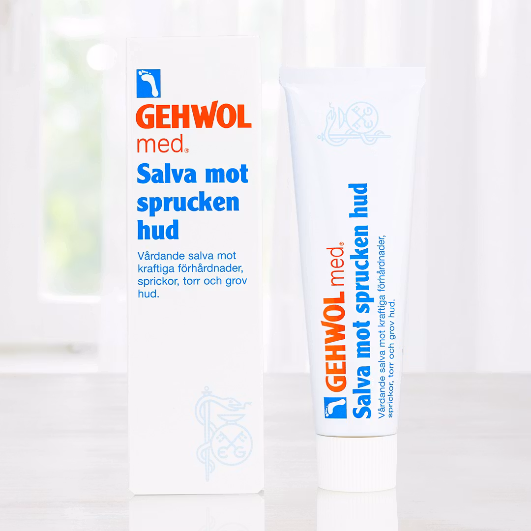 Gehwol Zalf tegen een droge huid
