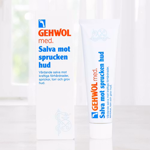 Gehwol Zalf tegen een droge huid