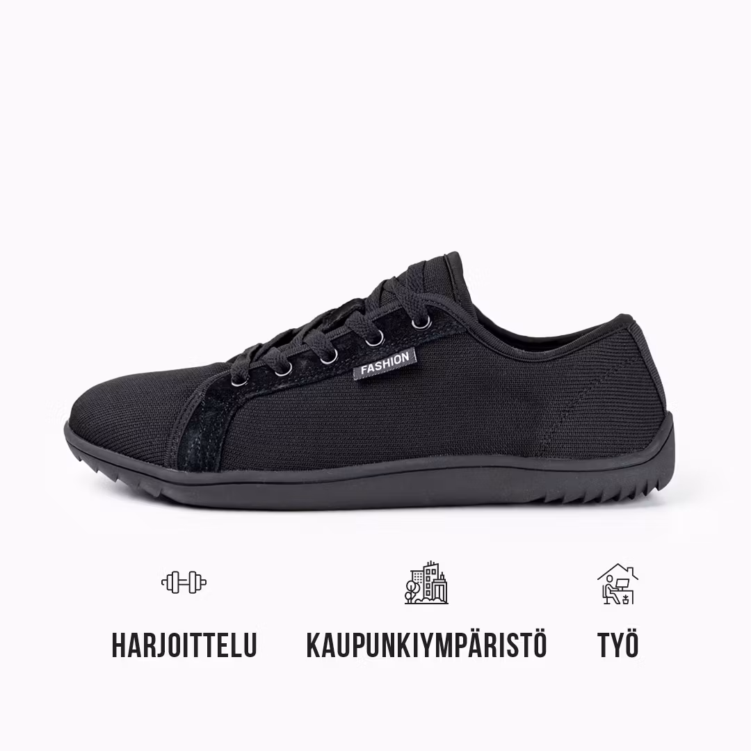 Barefoot schoenen Natural (zwart)