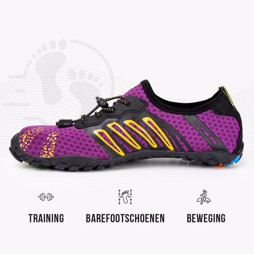 Barefoot schoenen active (paars)