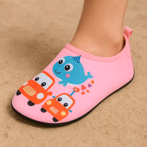 Badslippers kind (Roze)