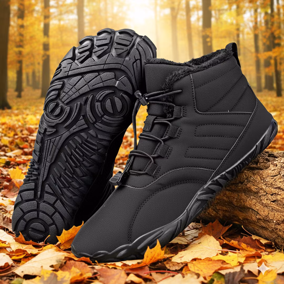 Barefoot schoenen zwart (herfst/winter)