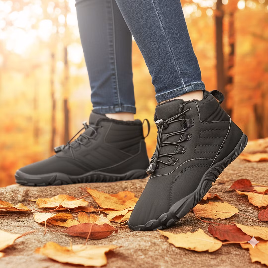 Barefoot schoenen zwart (herfst/winter)