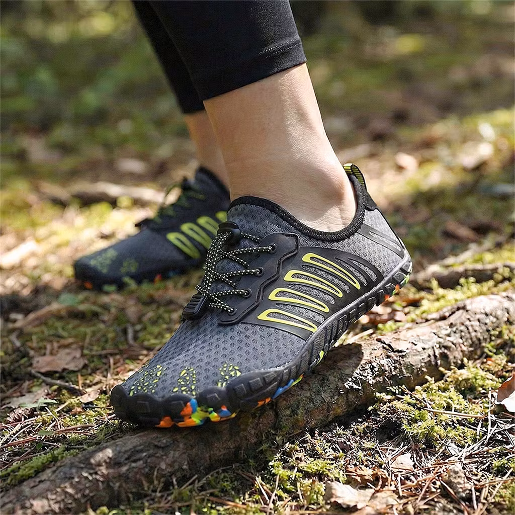 Barefoot schoenen sport (grijs)