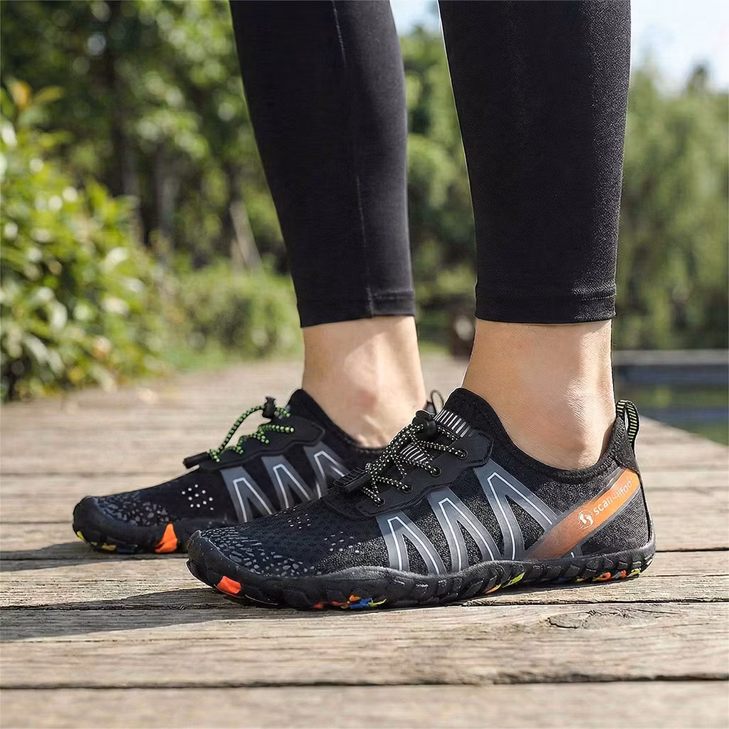 Barefoot schoenen zwart (sport)