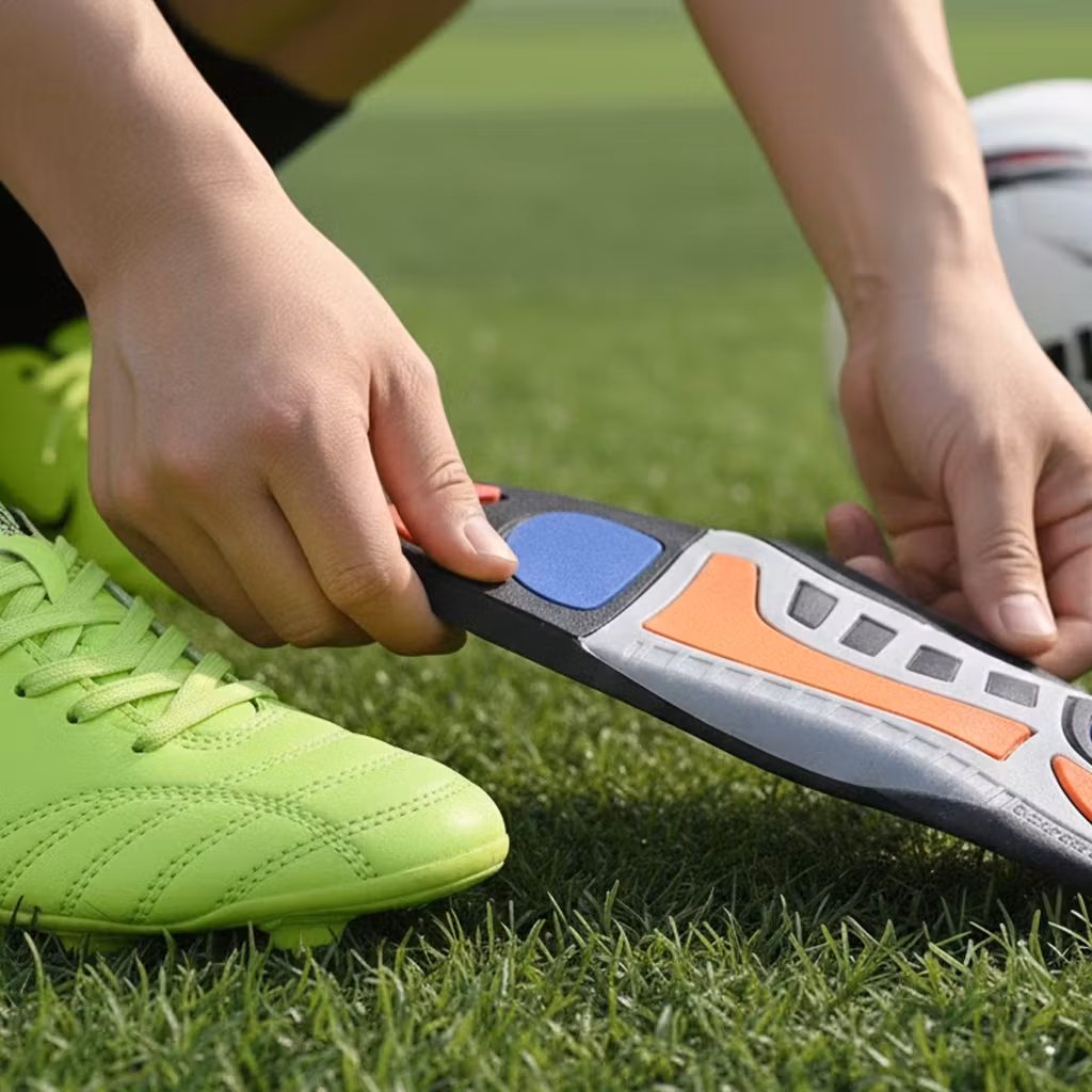 Inlegzool voor voetbal