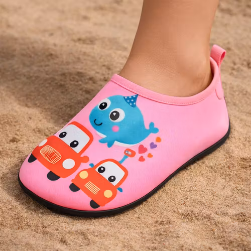 Badslippers kind (Roze)