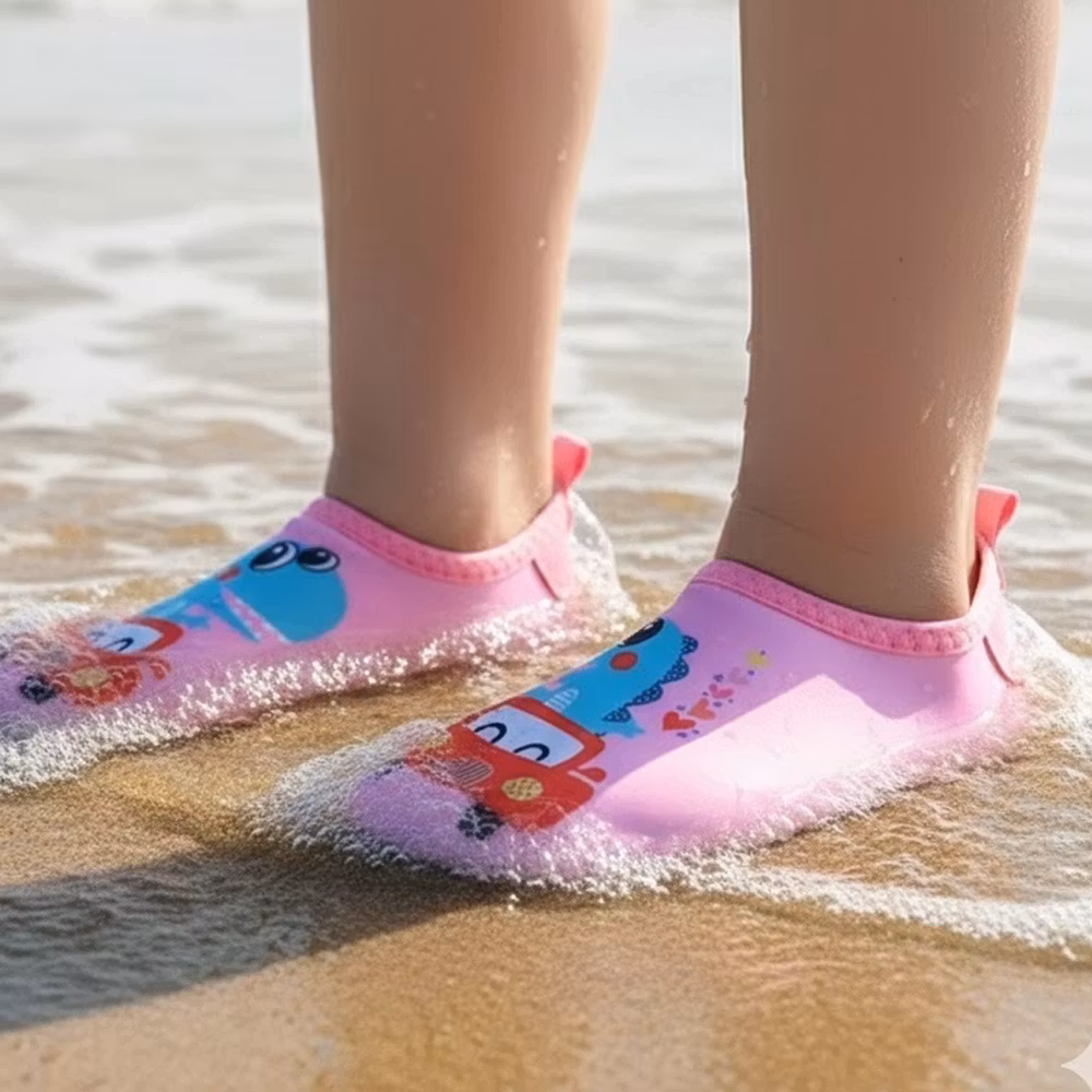 Badslippers kind (Roze)