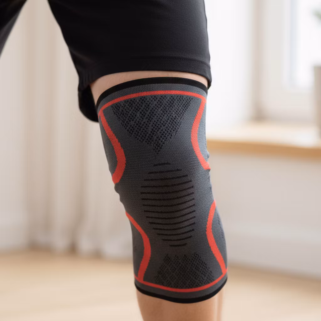 Kniesteun sport (rood)