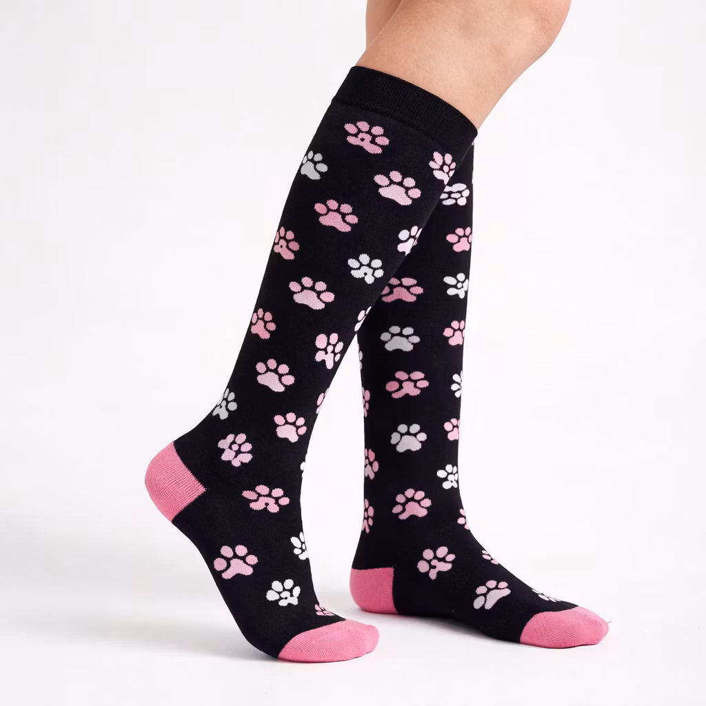 Steunkousen met pootjes