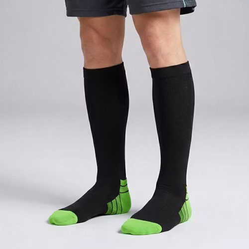 Steunkousen actief groen