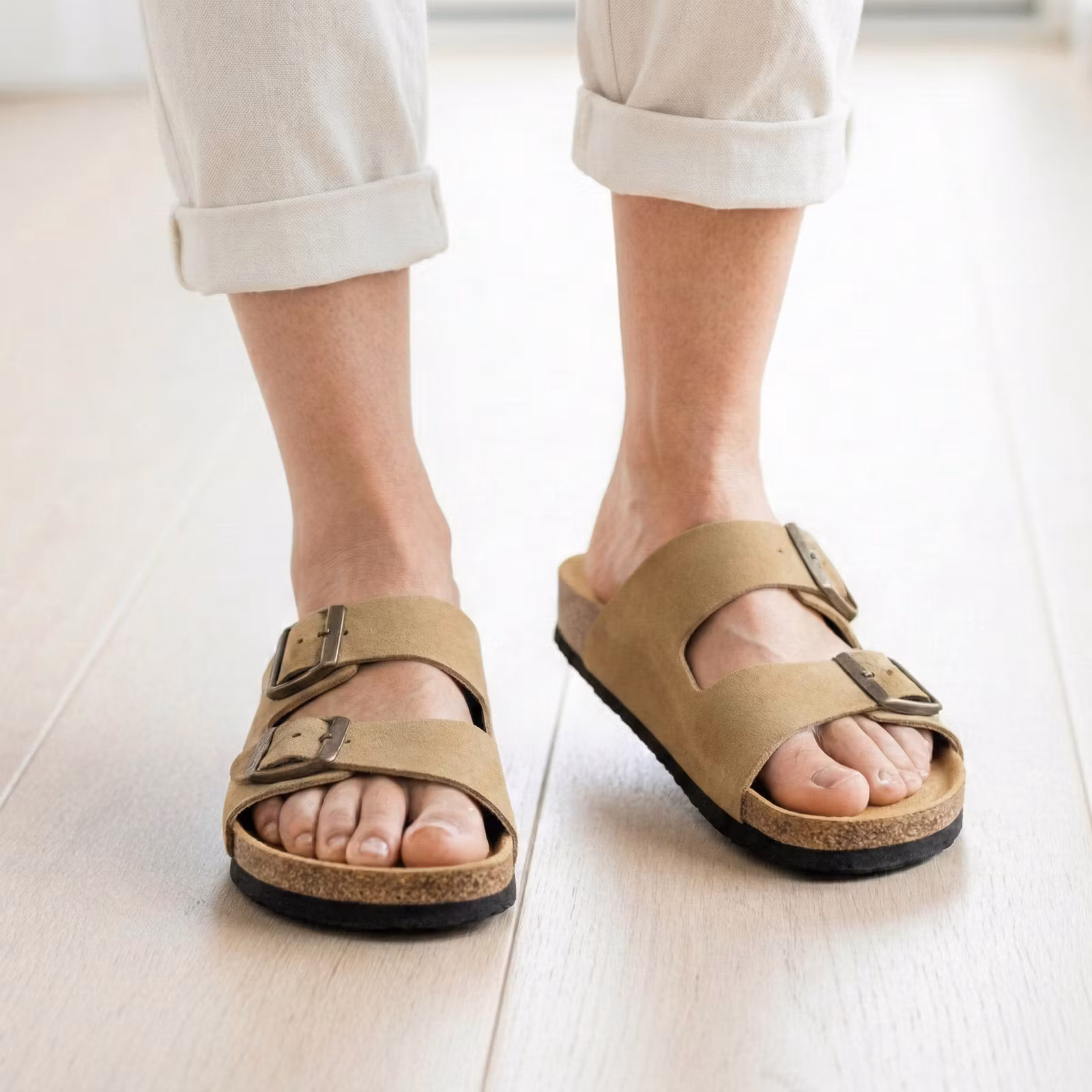 Sandalen (Lichtbruin)