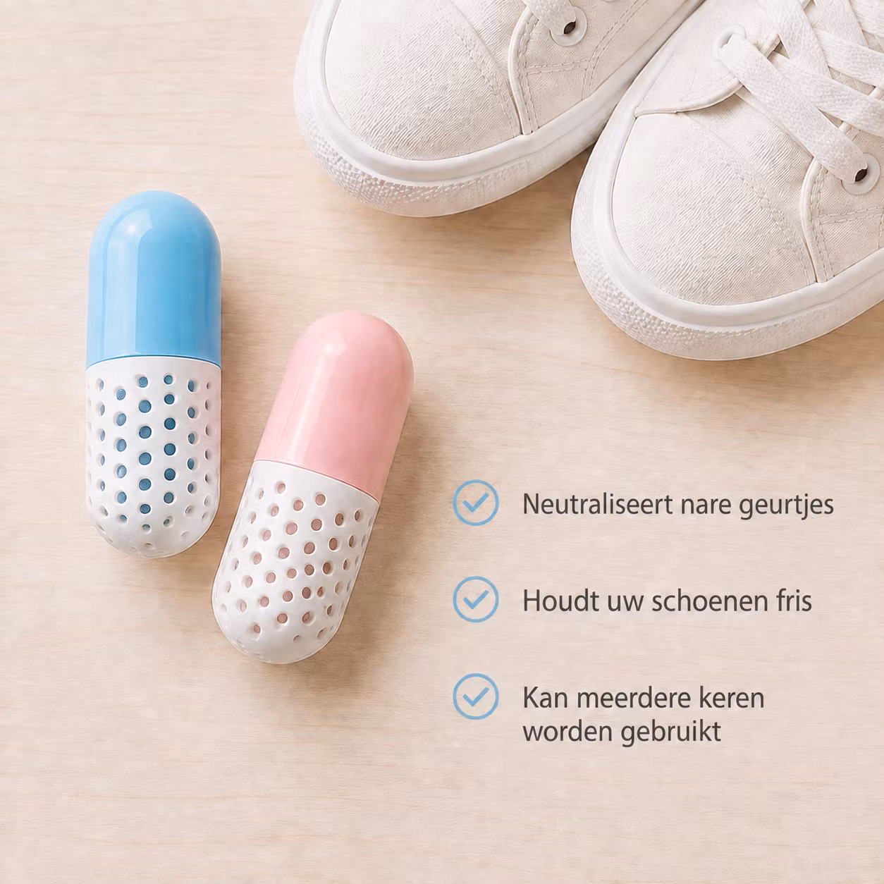Geurvreter schoenen (2 st.)