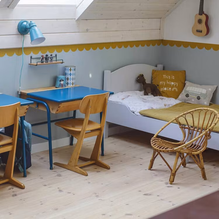 Dekornik, wallstickers Mustard Cirkler