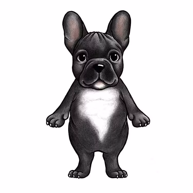 Stickstay fransk Bulldog Boss