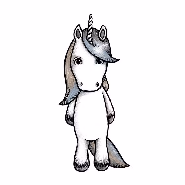 Stickstay Unicorn Hope, wallstickers