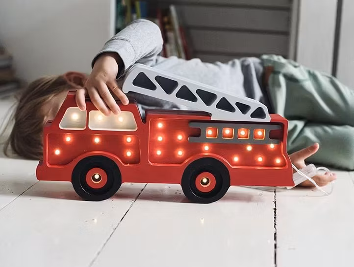 Little Lights, Lampe til børneværelset, Brandbil
