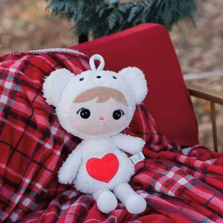 Isbjørn, stor dukke med navn