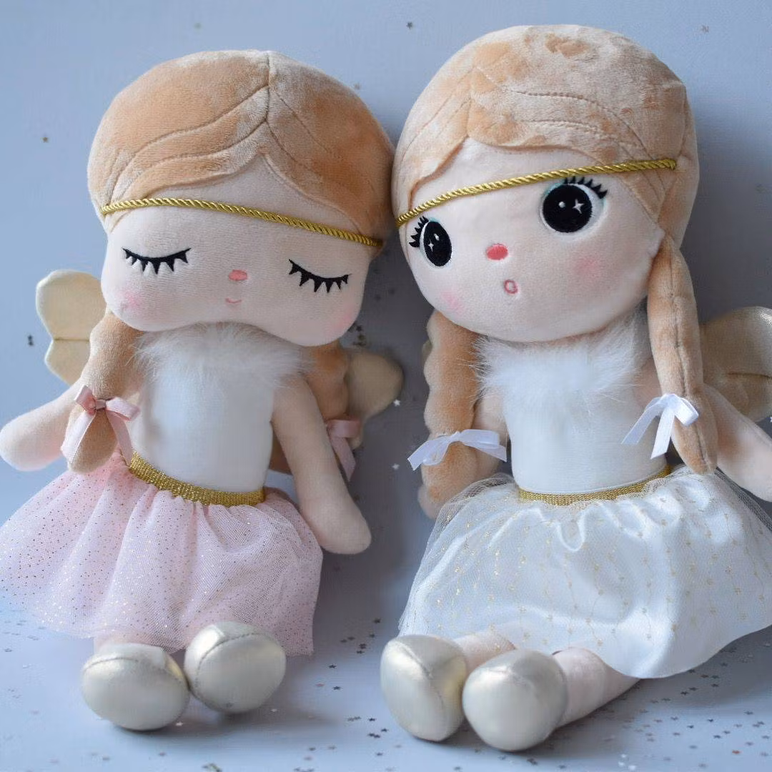 Engel, stor dukke med navn