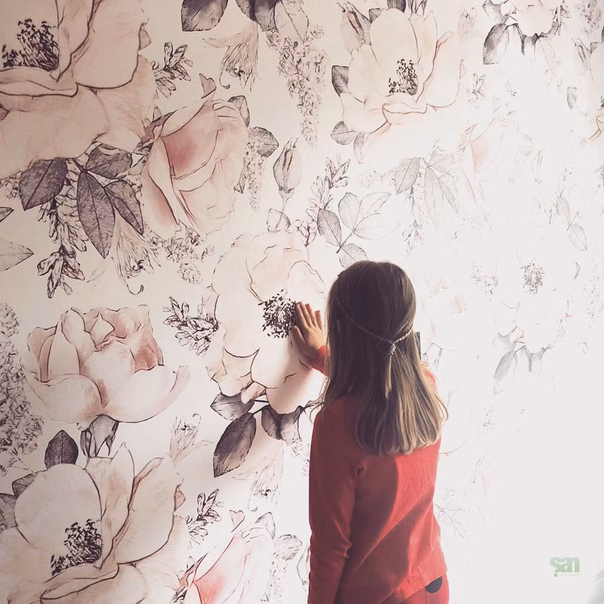 Dekornik, tapet Magnolias Garden