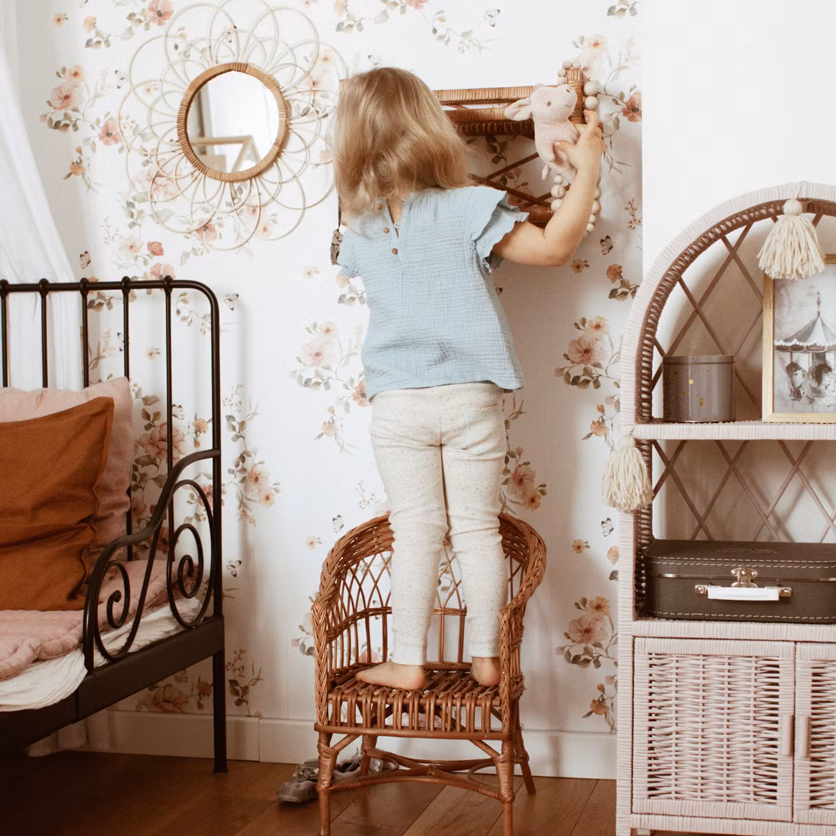 Dekornik, tapet Floral Vintage