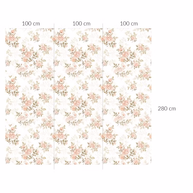Dekornik, tapet Vintage Rose