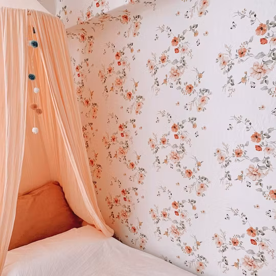 Dekornik, tapet Floral Vintage