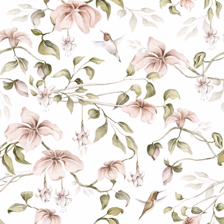 Dekornik, tapet Between the Paradise Trees White