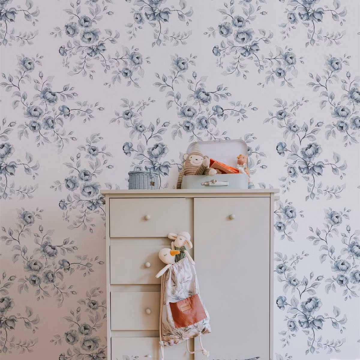 Dekornik, tapet Blue Roses