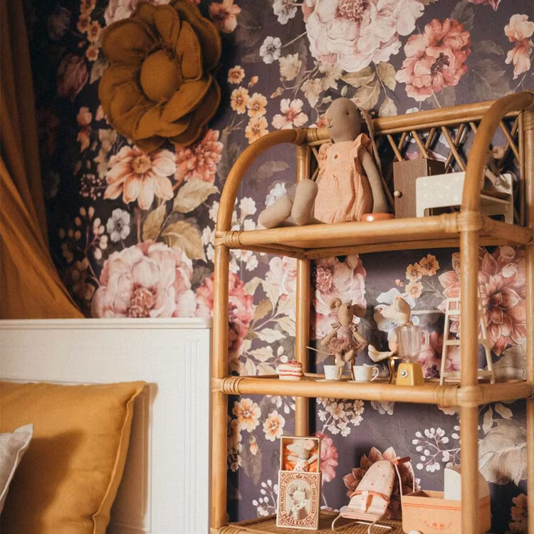 Dekornik, Tapet Bouquet of Flowers- violet