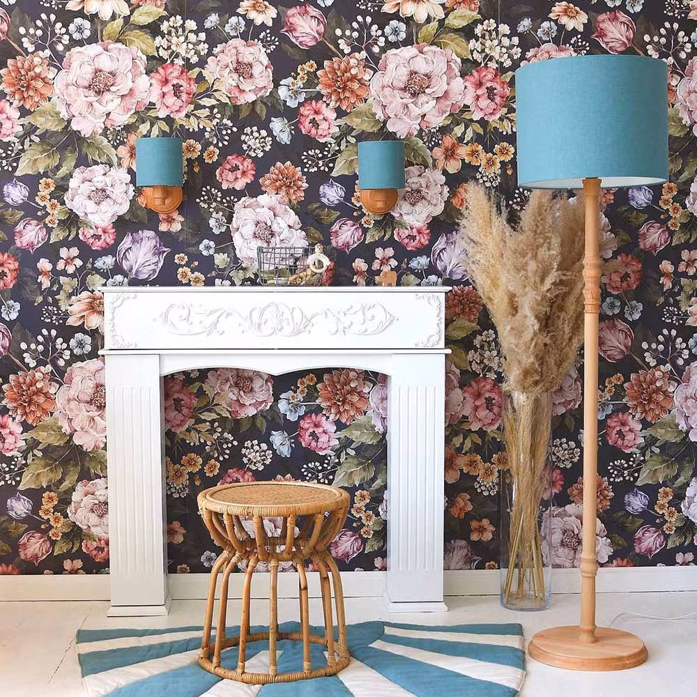 Dekornik, Tapet Bouquet of Flowers- violet