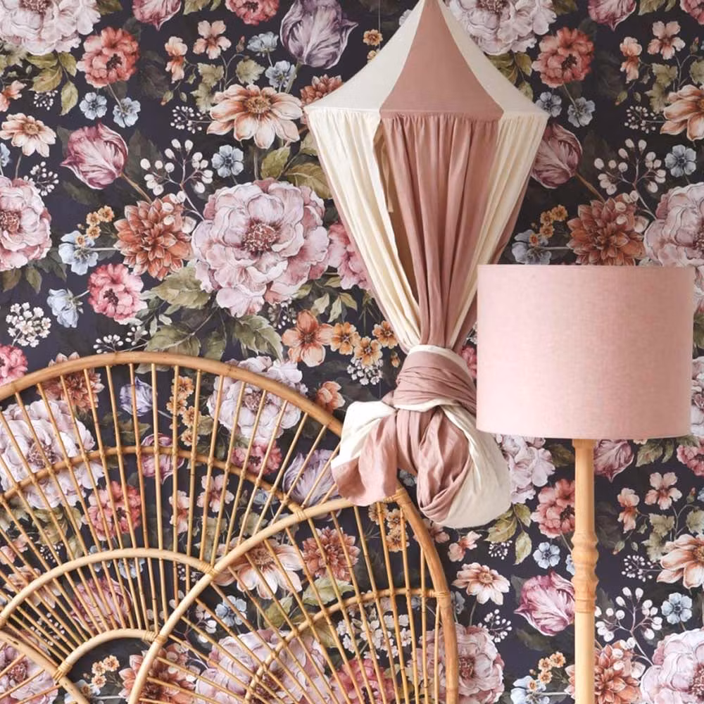 Dekornik, Tapet Bouquet of Flowers- violet