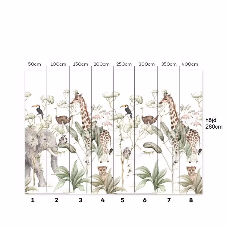 Dekornik, tapet Savanna