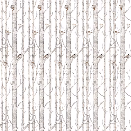 Dekornik, tapet Trees