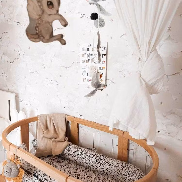 Dekornik, tapet Magic Swans Beige