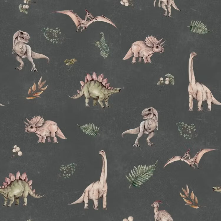 Dekorillo, tapet Green dinos