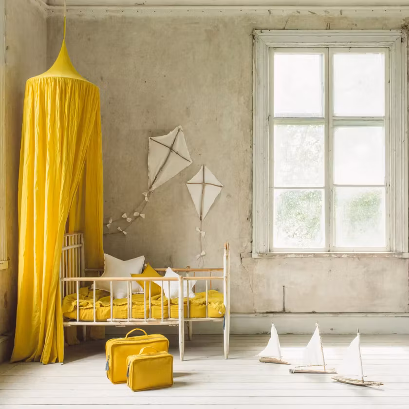 Numero 74, sengehimmel Sunflower yellow