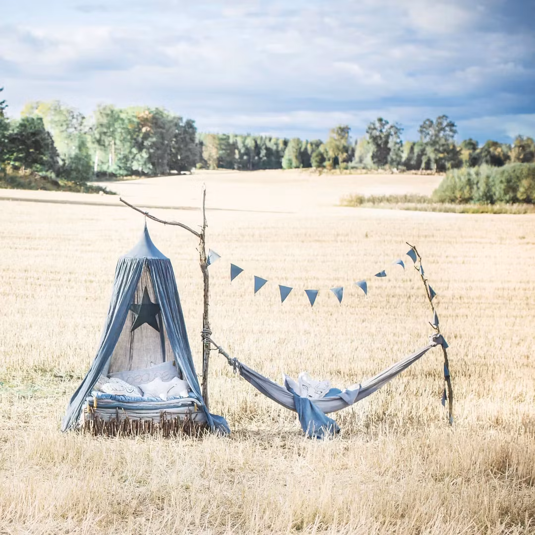 Numero 74, sengehimmel Ice blue