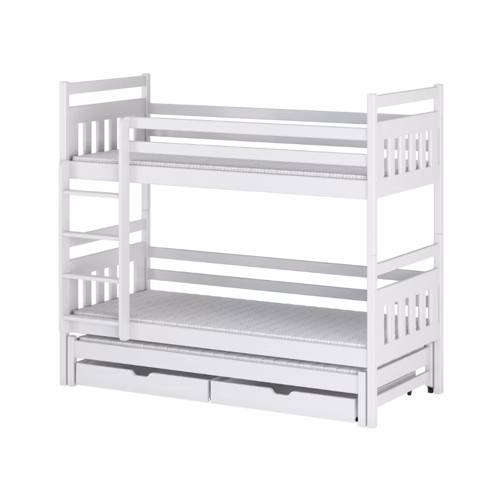 Køjeseng med tre senge, Simon