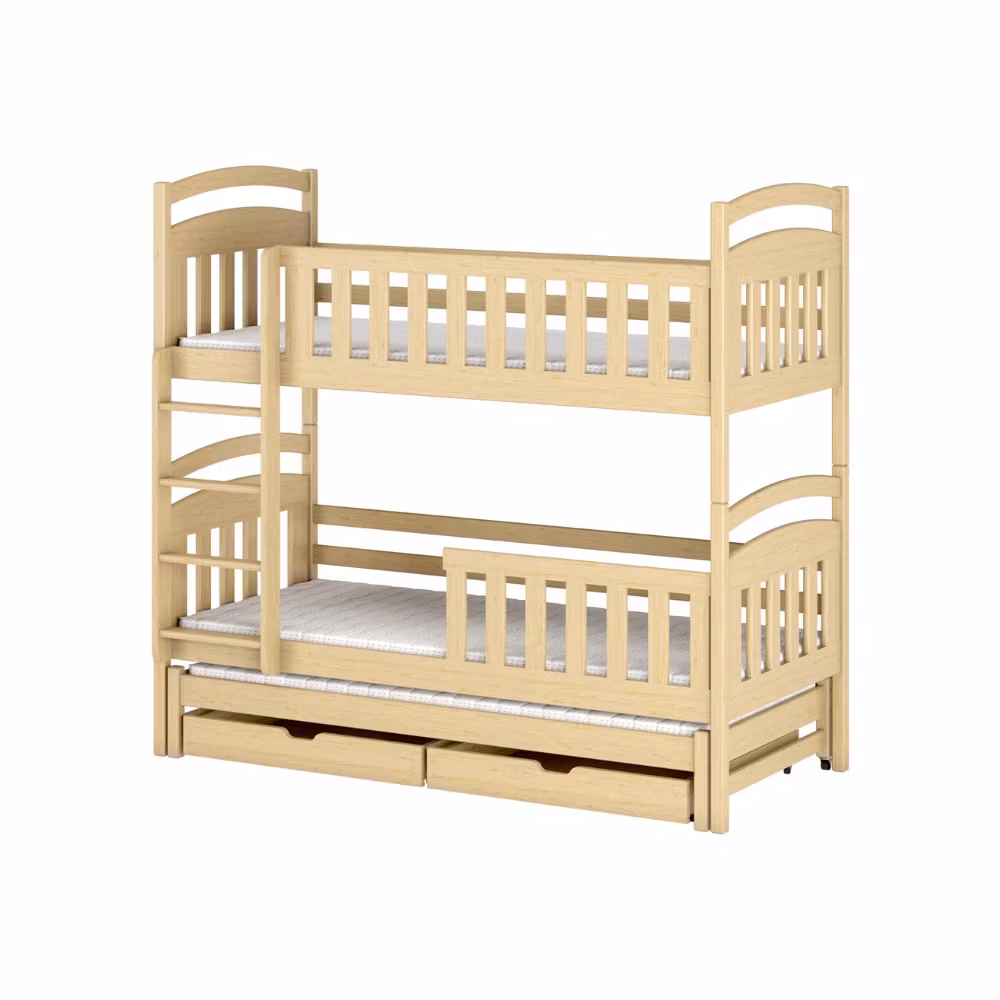 Køjeseng med tre senge, Vendela